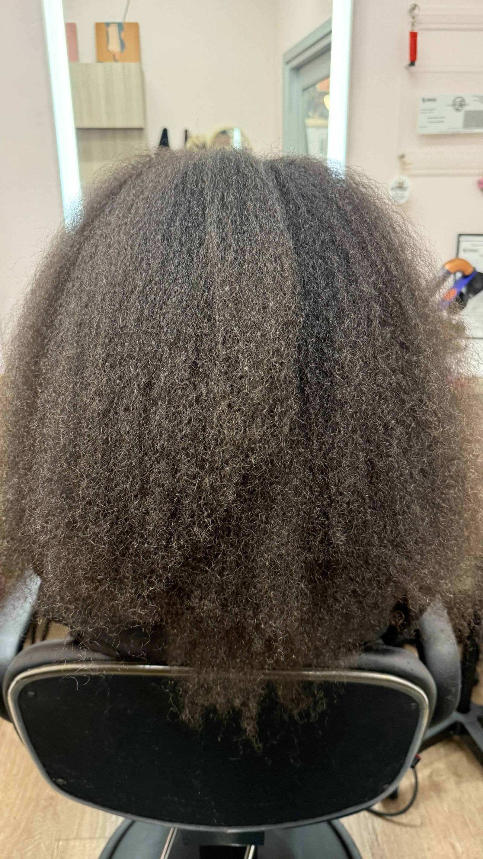 Before Hair Botox treatment in Irvine